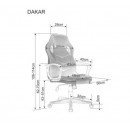 Кресло компьютерное SIGNAL DAKAR черный/синий